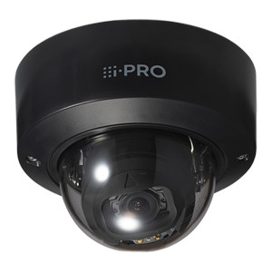 i-PRO WV-S2236LA-B 2MP Black Vandal Resistant Indoor Dome IP Camera