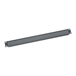 Middle Atlantic 1 Space (1 3/4in. ) Slotted Econo Vent Black Finish