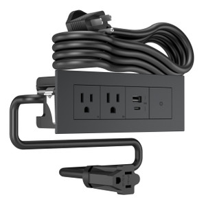 Middle Atlantic Dash FPC 2OL 1 USB A/c 1 PBS Graphite - F4RRUS6NRGC