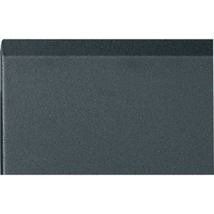 Middle Atlantic Solid Front Door Fits 18 Space DWR and ERK Series Racks Black Textured Powder Coat Finish