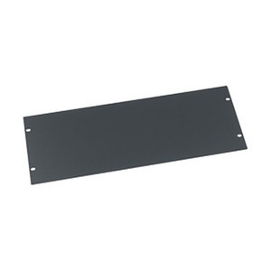 Middle Atlantic Blank Panel 4 RU Steel Black Powder Coat Finish