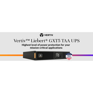 Vertiv GXT5-2000LVRT2UXLTAA - UPS - 2U,Rack/tower - Online - Output 110/115/120/125V AC