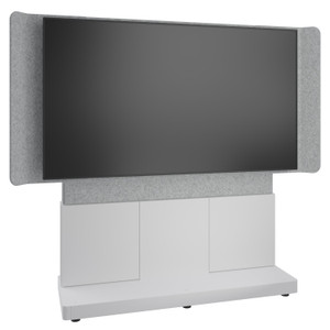 Middle Atlantic FRM Dstand 66WX75H Fstd S7075 D8 WHT - FM-DS-6675FS-DD8W