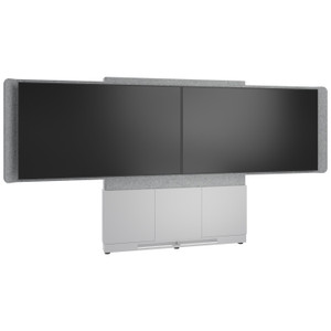 Middle Atlantic FRM Dstand 66WX75H Fltwall D6675 D8 WHT - FM-DS-6675FW-JD8W