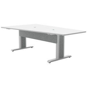 Middle Atlantic Forum Table ANG 0903430 HPL D8 WH - FM-TAN-0905430-D8W