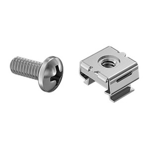 Vertiv 50 M6 Cage Nuts W/ Screws 20MM - HDW-105-50L