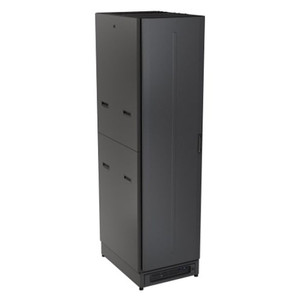 Middle Atlantic Milestone Forward 2SP Flanged Blank PNL Flat BLK