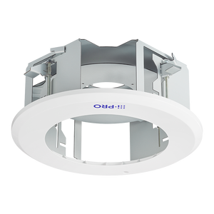 i-PRO WV-QEM506-W white embedded ceiling mount bracket for surveillance cameras