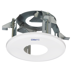 i-PRO WV-QEM501-W white embedded ceiling mount bracket for security cameras