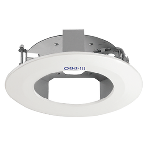 WV-QEM101-W i-PRO white flush mount bracket close-up view