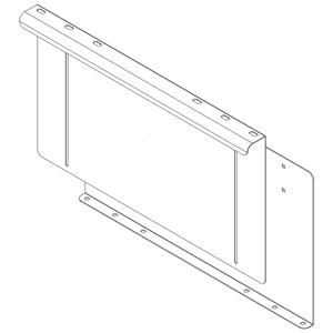Vertiv Ladder Rack Bracket 24 in W 14-24 in H - LRB-24A2