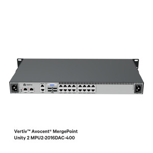 Vertiv 16-PORT 2 Digital KVM Path Dual AC Power Supply TAA Compliant - MPU2-2016