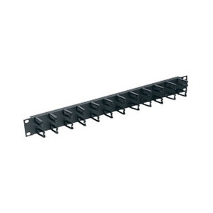 Middle Atlantic Horizontal Cable Manager 1 Rack Unit Front/Rear D-Ring