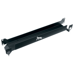 Middle Atlantic 1 Space Horizontal Cable Channel Black Powder Coat Finish - HCT-1