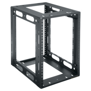 Middle Atlantic 8 Spaces 14DP 10in. W HRF Series Rack Steel Black Powder Coat finish - HRF-814