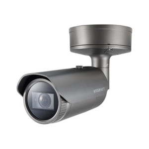 Hanwha PNO-A9081RLP 4K Outdoor AI IR Bullet Network IP Camera