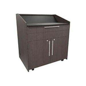Middle Atlantic L5 Series Preconfigured Lectern, 33 W X 31 D X 39 H, Turret TOP, Sota Style, HIG
