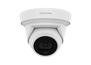 Hanwha QNE-C8013RL 5MP outdoor AI dome camera for security surveillance