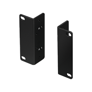 i-PRO WV-QRM201 black wall mount bracket for surveillance cameras front view