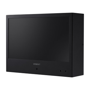Hanwha SMT-1030PV 10" PoE+ Public View Monitor with Embedded 2MP Camera