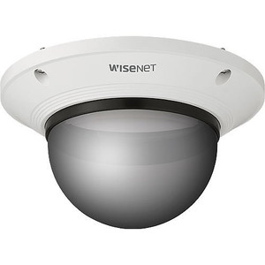 Hanwha SPB-VAN88W tinted bubble dome security camera housing with vandal-resistant design