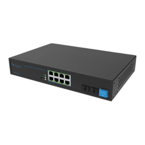 Hanwha SW10g Wisenet SKY 8-Port PoE+ Switch