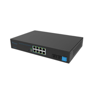 Hanwha SW10g Wisenet SKY 8-Port PoE+ Switch
