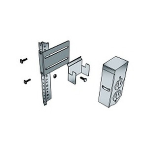 Middle Atlantic Brackets to Mount MAP Power Strips on Rear Rackwall