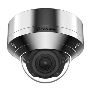 XNV-8080RSA Hanwha 5MP IR dome security camera stainless steel weatherproof design