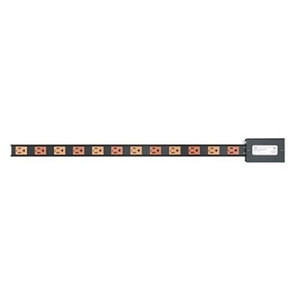 Middle Atlantic Thin Power Strip Cord 20 Outlet 15 AMP 2-Stage Surge