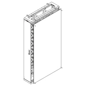 Vertiv Side CAR Cover for 91 in H X 42 in D - SCP9142