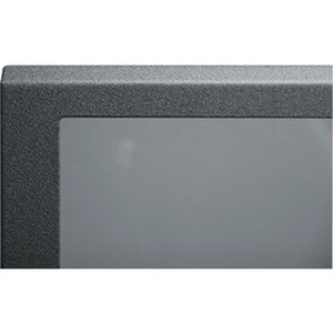 Middle Atlantic Plexi Front Door fits 18 Space DWR Series Racks Textured Black Powder Coat Finish