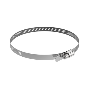 Hanwha SBP-150S stainless steel mount straps for security cameras, professional installation hardware