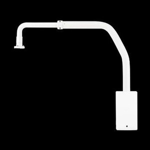 Hanwha SBP-156LMW White Telescoping Parapet Mount