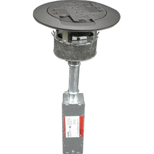 Middle Atlantic Flush Poke-thru Aluminum - RC3ATCAA
