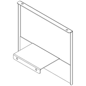 Vertiv TOP Cable Trough 6 5 in W X 4 in D X 24 - TCT24