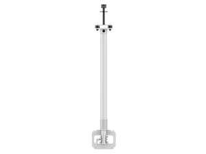 Hanwha SBP-917PVMW1 white telescopic pendant mount for security cameras