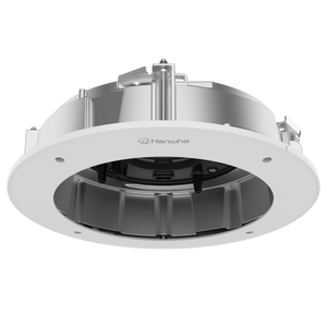 Hanwha SHD-2500FPW plenum flush mount white security dome camera