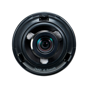 Hanwha SLA-2M6002D 2MP lens module for surveillance cameras, professional security equipment