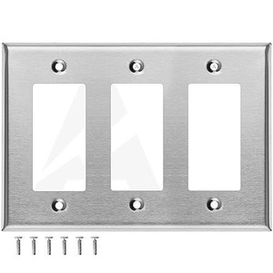 Middle Atlantic 3-GANG GFI Device Plate - RFB119-3GFI