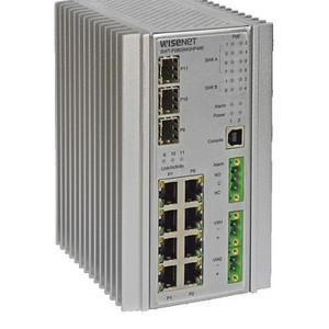 Hanwha SWT-F11MGHP 11 Port PoE++ Network Switch (image 2)