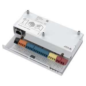 Axis 02861-001 Network I/O Module compact size specifications surveillance integration