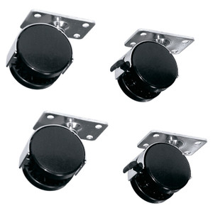 Middle Atlantic Caster KIT for Laminate Racks -caster KIT HAS 150 LB Weight Capacity; Adds - RKW