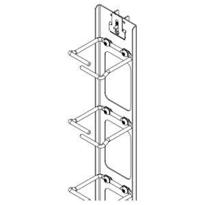 Vertiv Vertical Cable Trough with Thirteen 3 2 - VCT-79L
