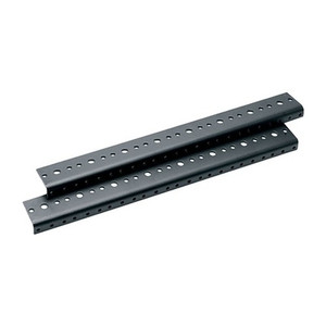 Middle Atlantic Pair 6 Space (10 1/2in. ) Full Hole Rackrail Black E-Coat finish