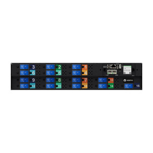Vertiv Rpdu Monitored Unit Level 80A 277/480V WYE 66.4KW Horizontal (15) Anderso