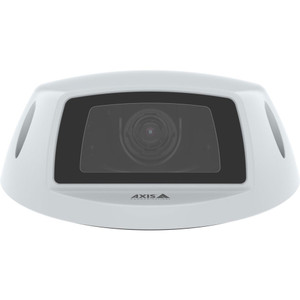 Axis 02672-001 protective enclosure detail showing mounting bracket and weatherproof design