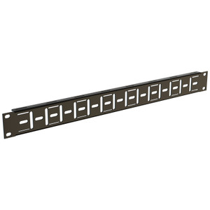 Middle Atlantic Utility Panel 1 RU CAN BE Used for Lacing Large Cable Bundles or Mounting - UP1P