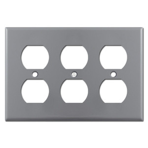 Middle Atlantic STL Duplex Recept Cover 3 - V3046BE