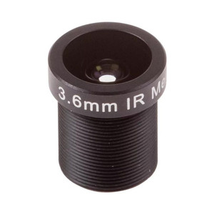 Axis 02007-001 M12 F1.8 IR lens pack with 3.6mm focal length for security cameras